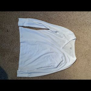 White long sleeve shirt